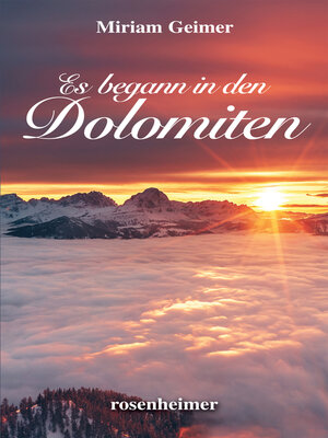 cover image of Es begann in den Dolomiten